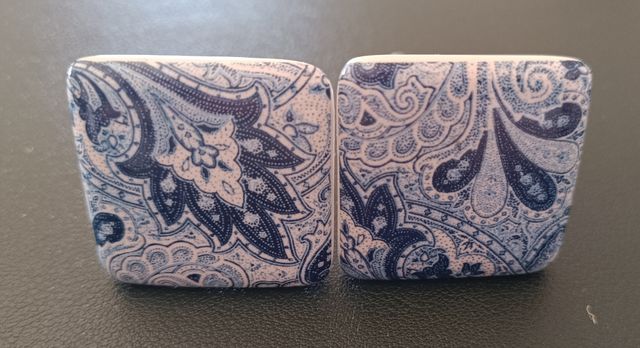 Tiradores Zara Home Cerámica azul