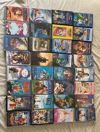 Lote películas VHS infantiles