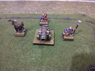 Cañón Enano Warhammer: Miniaturas