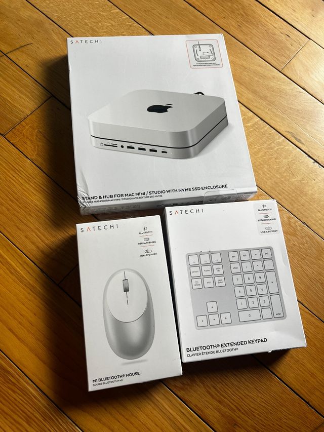 Pack Satechi: Hub, ratón y teclado