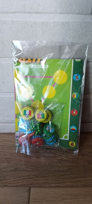 Juego Chapas Fútbol Vidal 96