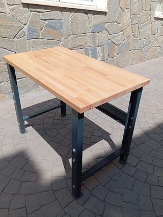 Mesa taller madera
