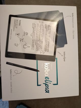 Kobo Elipsa Black + cover + pennino