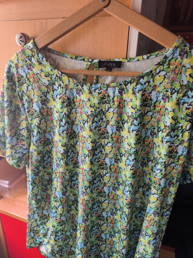 Blusa ANTEA multicolor - Verde