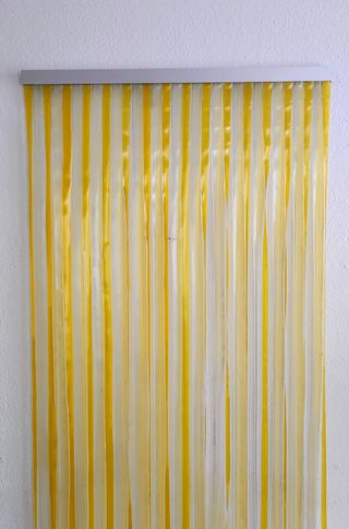 Cortina puerta tiras de PVC transparente