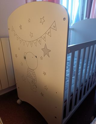 Cuna bebé con colchón - Sweet Dreams