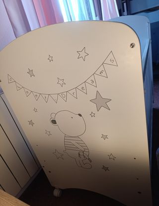 Cuna bebé con colchón - Sweet Dreams