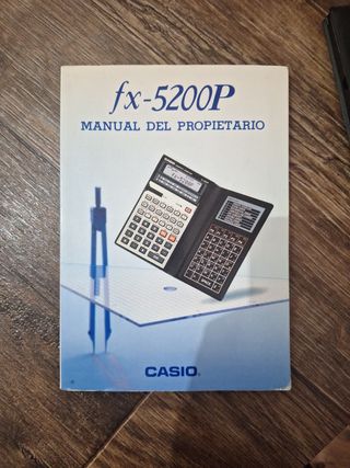 Casio FX-5200P: Calculadora científica