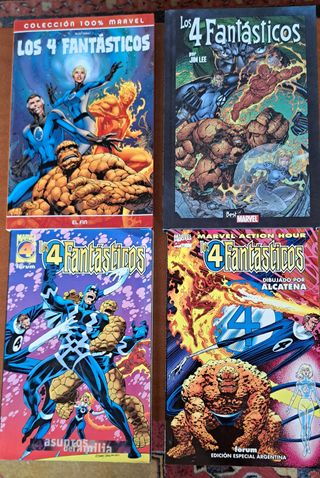 LOTE 4 COMIC EDICION ESPECIAL DE 4 FANTASTICOS