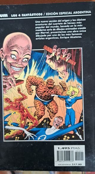 LOTE 4 COMIC EDICION ESPECIAL DE 4 FANTASTICOS