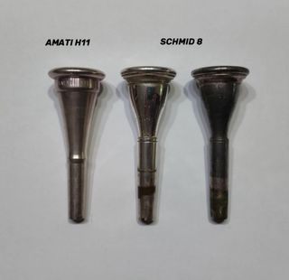 Boquillas de trompa: Amati H11 & Schmid 8