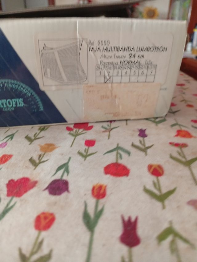 Faja lumbar - Soporte espalda