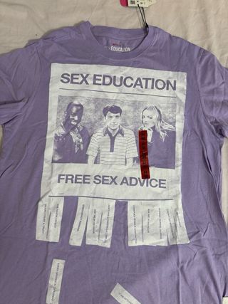 Camiseta Sex Education Talla M Nueva