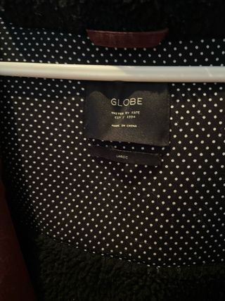 cazadora zamarra GLOBE granate talla L