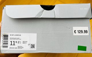 Nike Air Force 1 Lover XX blancas Unisex. 28,5 cm