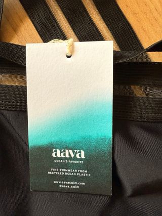 Bañador Aava Swim negro - Talla S