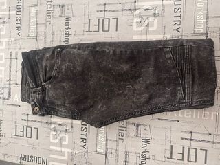 Jeans rotos con estampado - Talla S