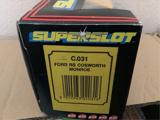 COCHE SCALEXTRIC INGLÉS SUPERSLOT FORD SIERRA