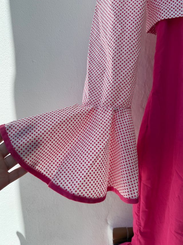 Vestido Flamenca Rosa - Chaqueta