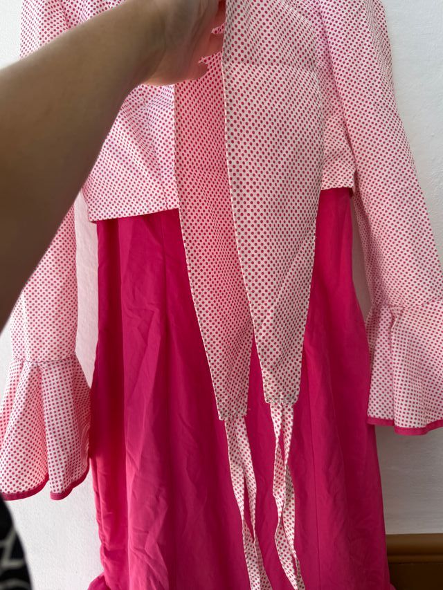 Vestido Flamenca Rosa - Chaqueta