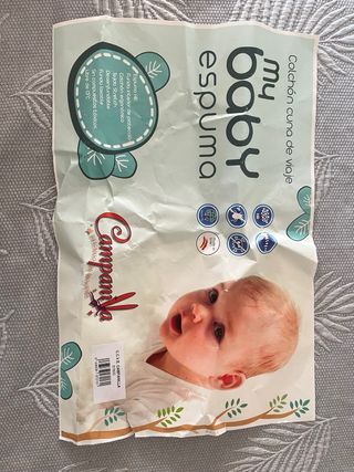 Colchón cuna 120x60. Mybaby