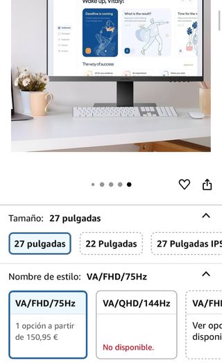 Monitor KOORUI 27" - Impecable