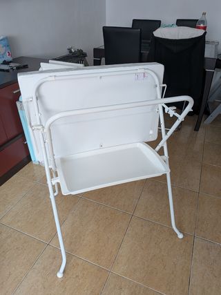 Bañera-cambiador bebé plegable
