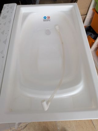 Bañera-cambiador bebé plegable