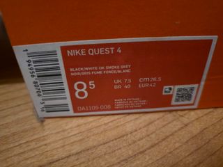 Zapatillas Nike Quest 4 - Negras