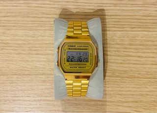 Orologio CASIO vintage dorato