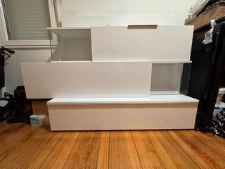 Mueble salón blanco