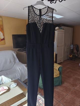 Mono negro y leopardo talla S