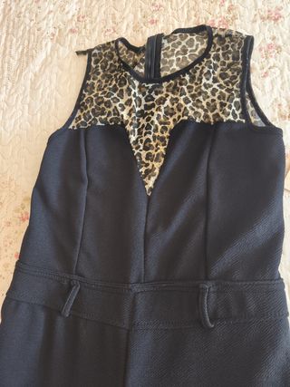 Mono negro y leopardo talla S