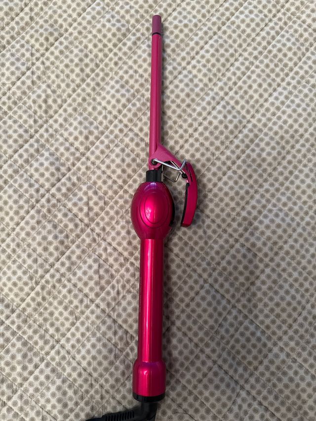 Arriccia capelli rosa, per ricci piccoli e volumin