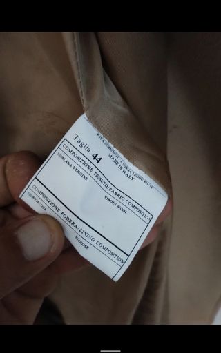 Cappotto Loro Piana beige