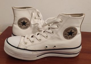 Converse talla 37.5 plataforma