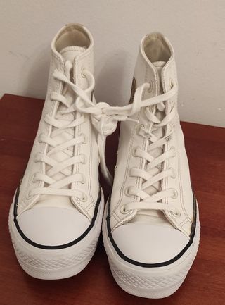 Converse talla 37.5 plataforma