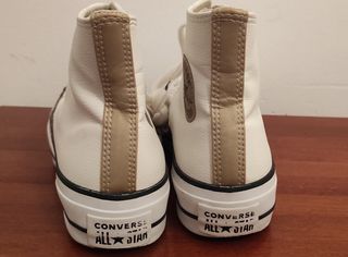 Converse talla 37.5 plataforma