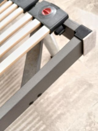 Somier para cama de 90x190 cm - Gris/Blanco