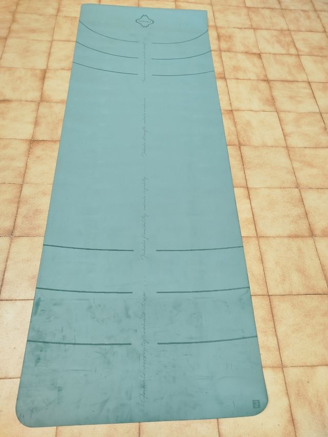 Esterilla Yoga Kimjaly Ultraadherente- Verde Agua