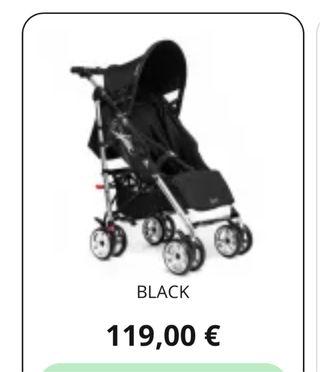 Silla paseo bebé arrue Deluxe