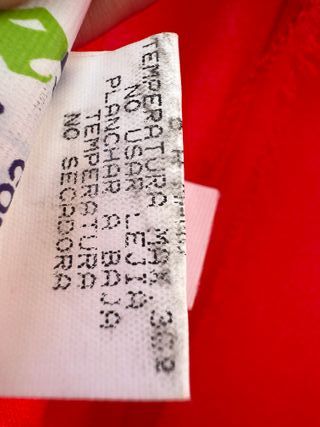 Vestido rojo flamenca T-36