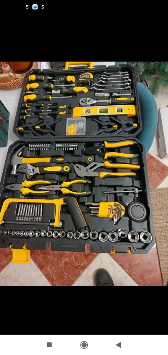 Juego herramientas 158 piezas