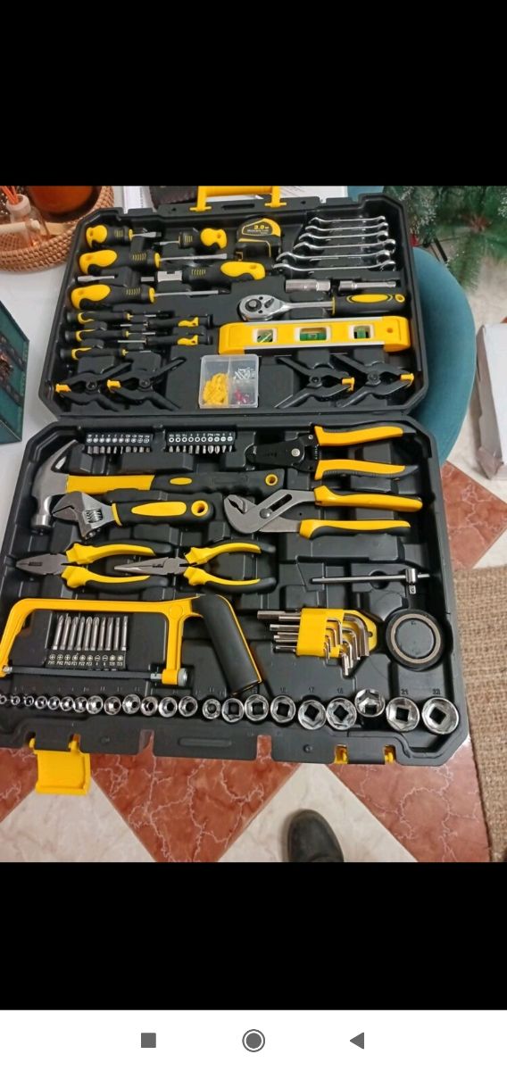 Juego herramientas 158 piezas