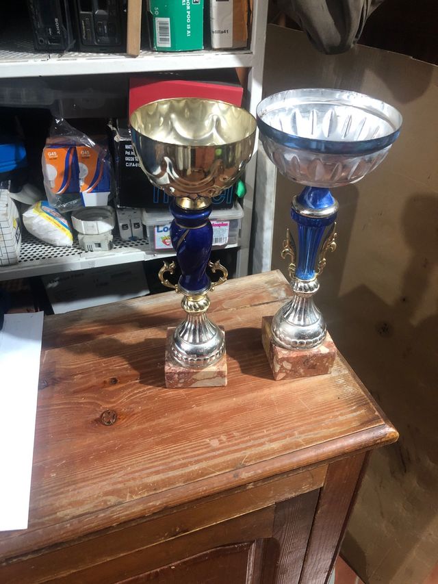 2 Copas Competición - Metal y Mármol