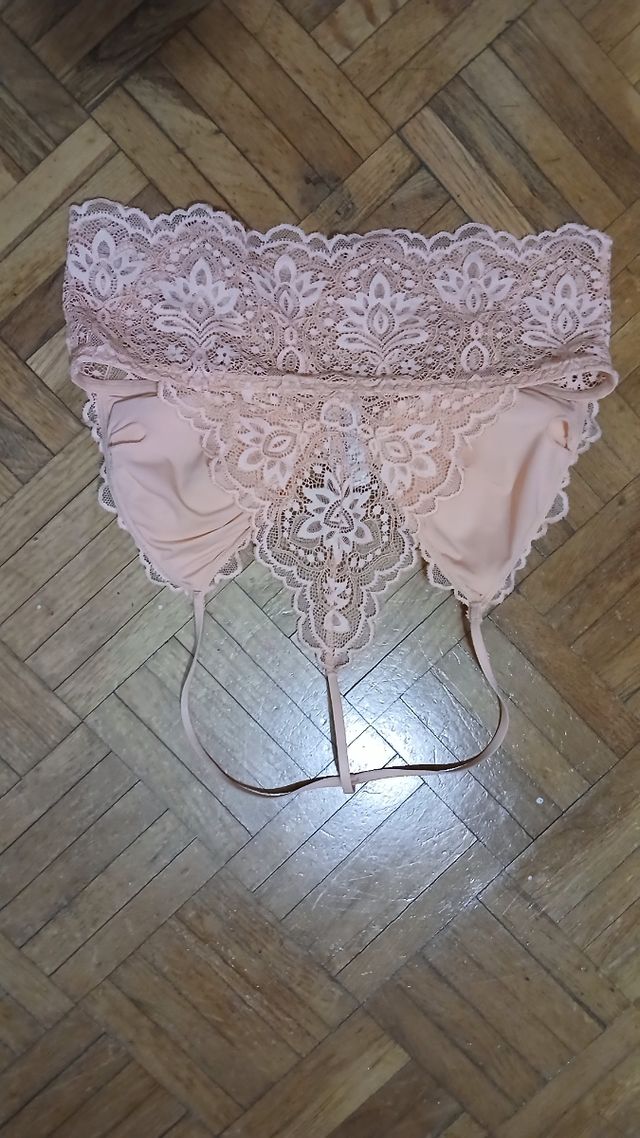 Top encaje rosa Women'secret (nueva)