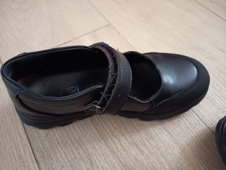 Zapatos colegio niña negros talla 36