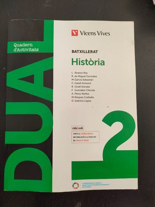 Dual 2 Historia Quadern d'activitats
