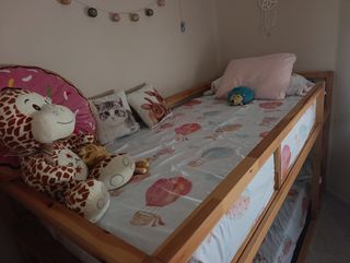 Litera madera niños - cama infantil