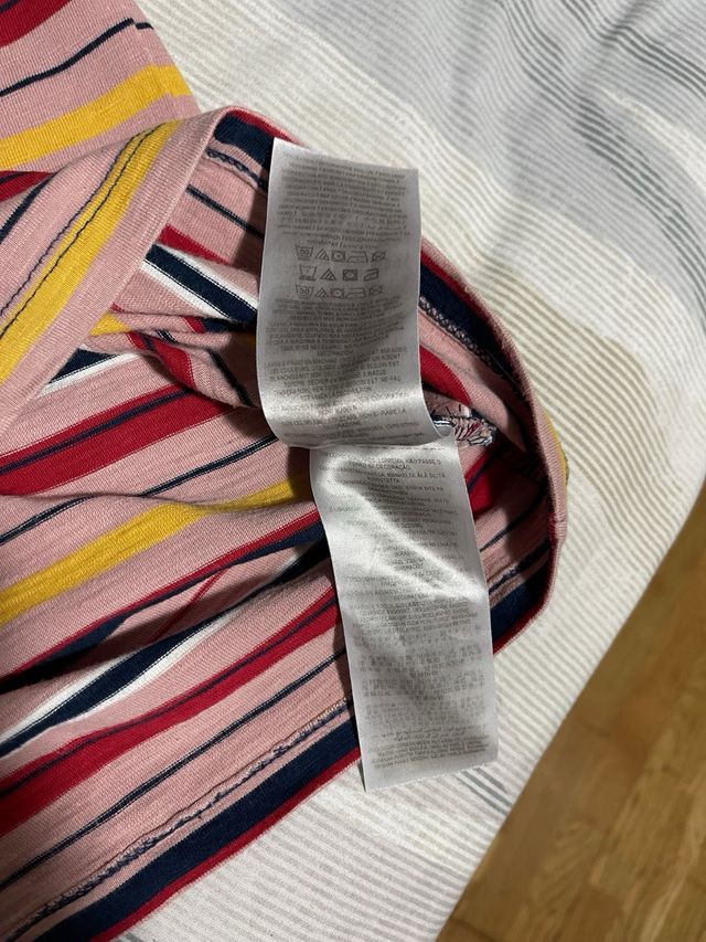 Camiseta Guess rayas multicolor